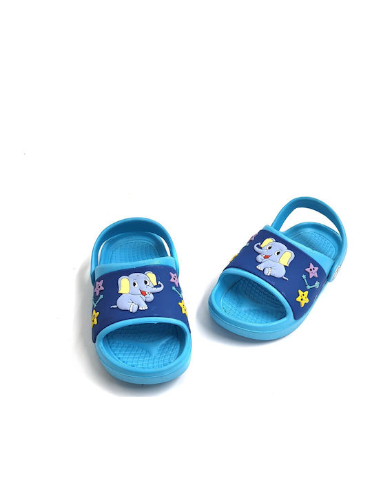 Kinder Badeschlappen Blau