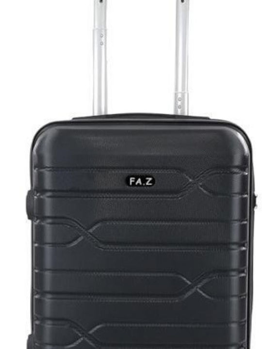 Playbags Cabin Hard Black Suitcase With 4 Wheels Height 55cm