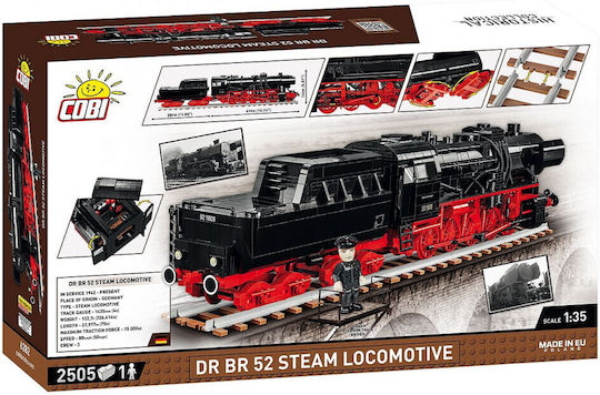 Cobi Blocks Trains - DR BR 52 Steam Locomotive for 10+ Years 2505pcs