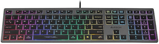 A4Tech Fstyler FX60H Gaming Πληκτρολόγιο με RGB φωτισμό (Αγγλικό US)