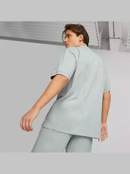 PUMA Βαμβακερό Πουκάμισο Platinum Grey
