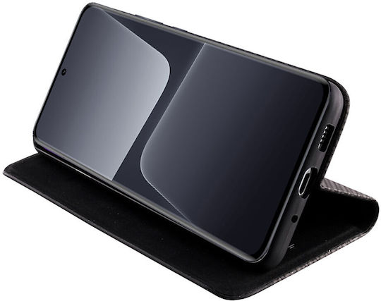 Idol 1991 Anti-rfid Книга Изкуствена кожа Черен (Xiaomi 13)