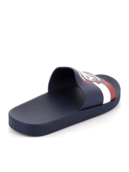 Kinder Badeschlappen Marineblau