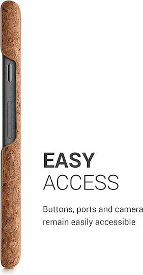 KWmobile Navigational Compass Back Cover Ξύλινο Καφέ (Google Pixel 5)