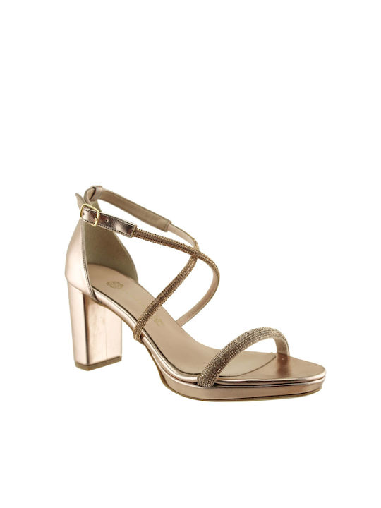 Stefania Damen Sandalen Bronze