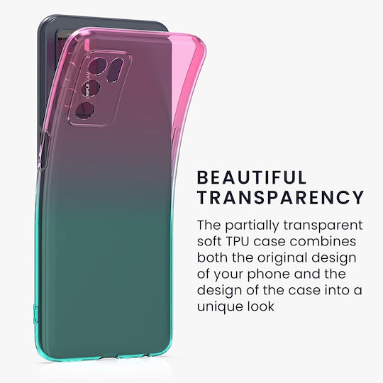 KWmobile Back Cover Silicone 1.3mm Multicolour (Oppo A16 / A16s / A54s)