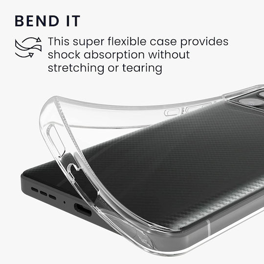 KWmobile Back Cover Silicone Transparent (Motorola ThinkPhone)