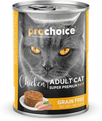 Prochoice Wet Food for Adult Cats In Can with Chicken 1pc 400gr