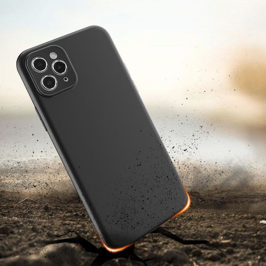 Hurtel Redmi A2 Back Cover Σιλικόνης Μαύρο (Redmi A1 / A2)