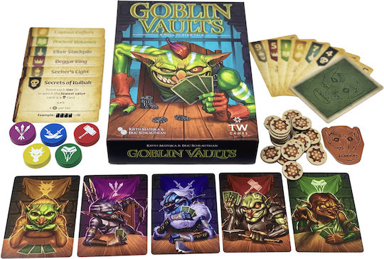 Board Game Goblin Vaults for 1-5 Players 14+ Years Old TWK4010 (EN)
