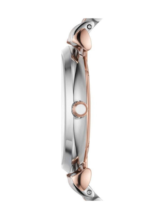 Emporio Armani Gianni T-Bar Women's Watch with Metal Bracelet