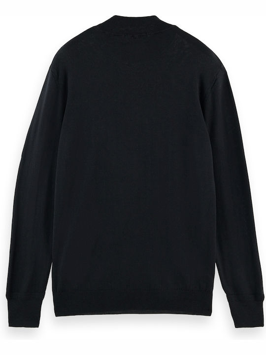 Scotch & Soda Men's Long Sleeve Sweater Black