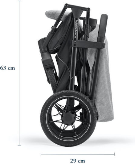 Inglesina Maior Καρότσι Μωρού Kατάλληλο για 6+ Mηνών Magnet Grey