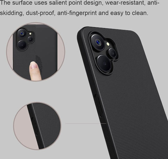 Nillkin Super Frosted Shield Back Cover Πλαστικό Μαύρο (Realme 10)