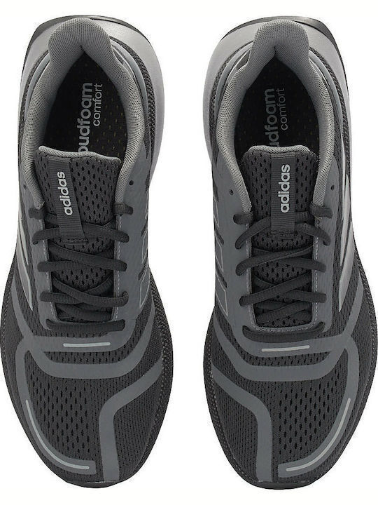 Nova Run Ανδρικά Αθλητικά Παπούτσια Running Core Black / Grey Six