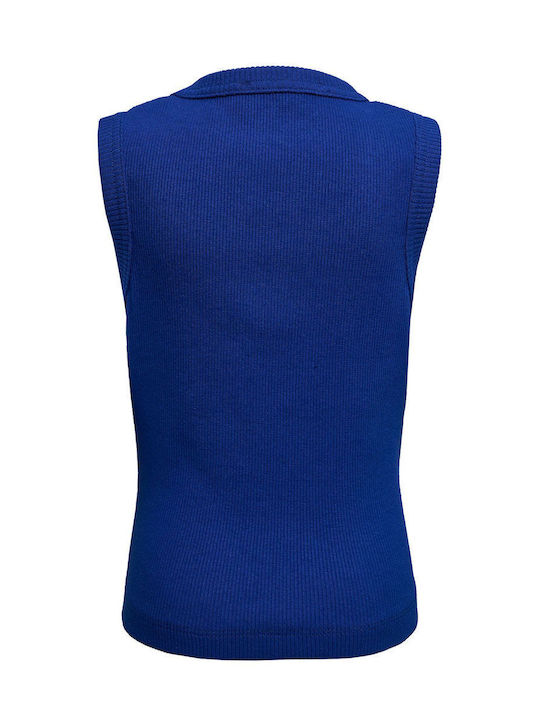 SugarFree Kids Blouse Sleeveless Blue