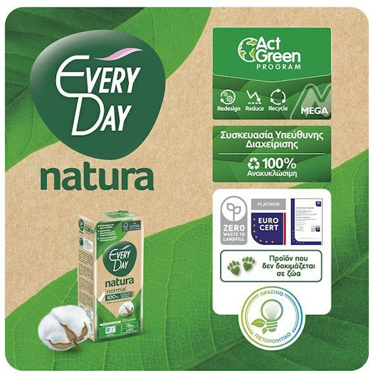 Every Day Natura Normal Panty Liners 40pcs