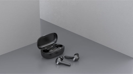 Monster Clarity 200 Airlinks In-ear Bluetooth Handsfree Ακουστικά με Αντοχή στον Ιδρώτα και Θήκη Φόρτισης Μαύρα
