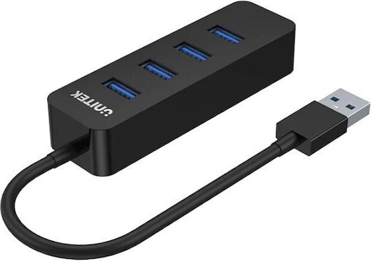 Unitek uHUB Q4 USB Хъб с 4 USB 3.0 Порта и USB-A Интерфейс