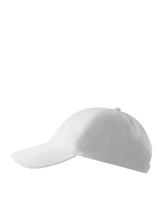 Malfini Kids' Hat Jockey Fabric White