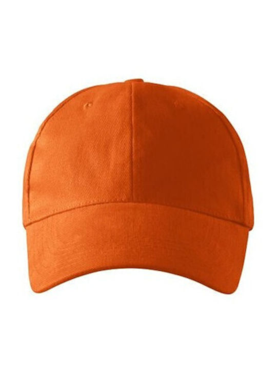 Malfini Kids' Hat Jockey Fabric Orange