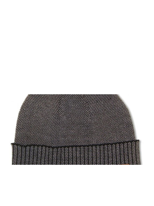 BODY ACTION JACQUARD KNIT BEANIE HAT 095704-01