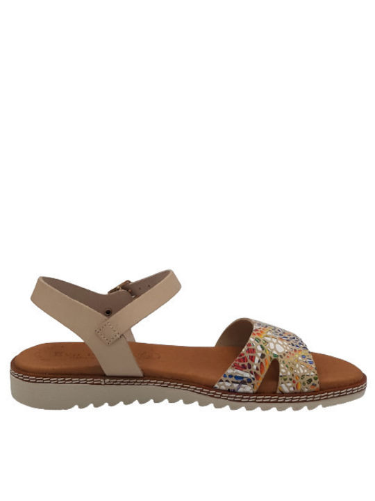 Eva Frutos Sandal Sandal Beige 2259 BEIGE MULTI