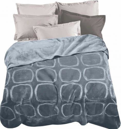 Linea Home Carre Silk Touch Super King 220x240 cm Gri Închis