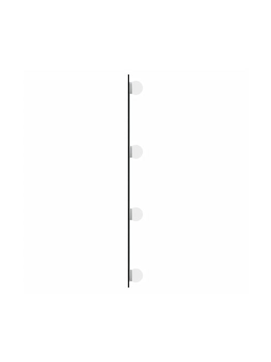 vidaXL Καθρέπτης Τοίχου με LED Φωτισμό 40x60cm