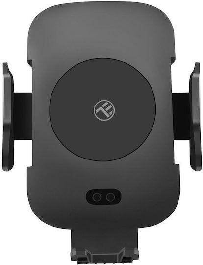 Tellur Car Mobile Mount with Adjustable Hooks and Wireless Charging Black