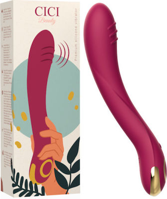 Cici Beauty Premium Silicone Vibrator G-Spot 16cm D-232463 Purple