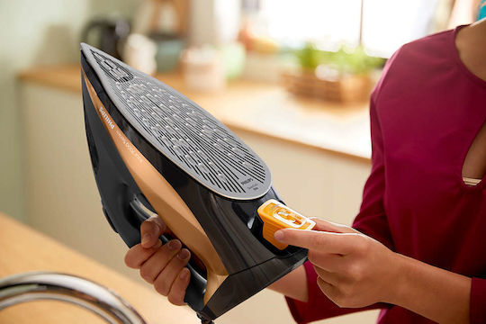 Philips Steamglide Steam Iron 2800W with Non-stick Plate and Continuous Steam Supply 50g/min