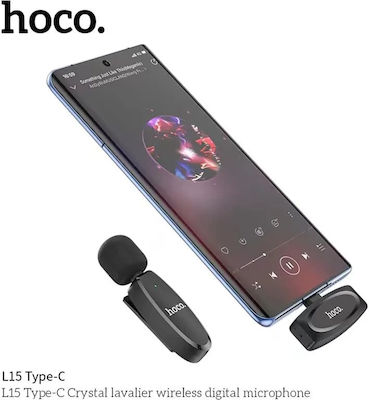 Hoco Wireless Condenser Microphone Lapel for Voice