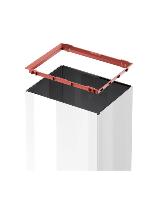Hailo Coș de Gunoi Plastic Alb 35lt 1buc