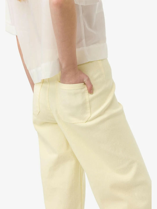 Tiffosi Cropped Pants Yellow