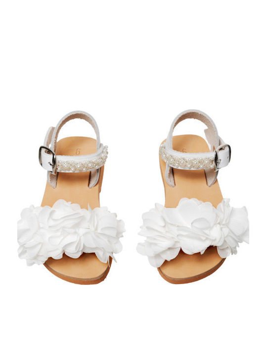 Kinder Sandalen Weiß