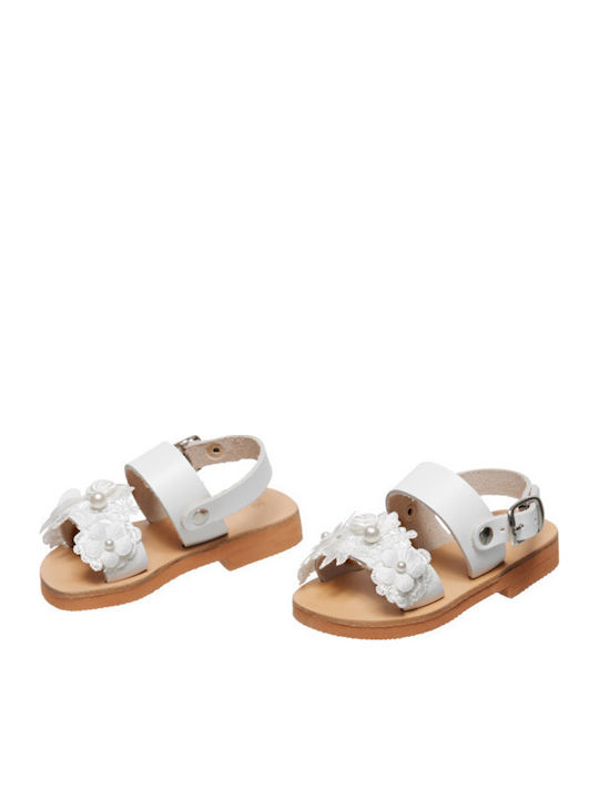 Kinder Sandalen Weiß