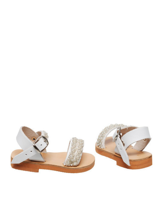 Kinder Sandalen Weiß
