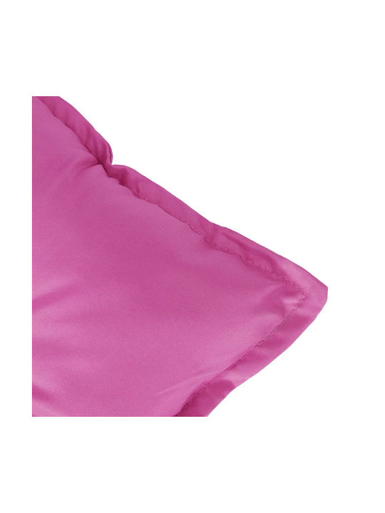 vidaXL Wasserdichtes Gartenstuhlkissen mit Rückenlehne Rosa 2 Stück 61,5x60cm