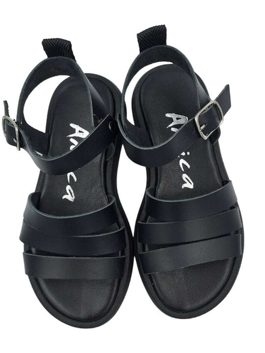 Kinder Sandalen Schwarz