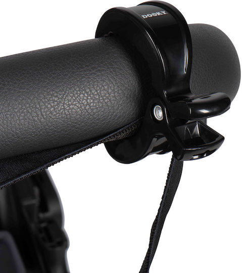 Dooky Clips Cărucior Negru