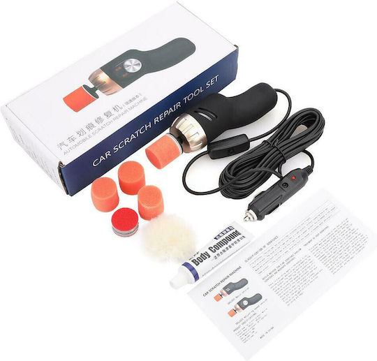 Factory Kit Reparator pentru Zgârieturi Autoturism Set de unelte pentru repararea zgârieturilor de pe mașină Negru