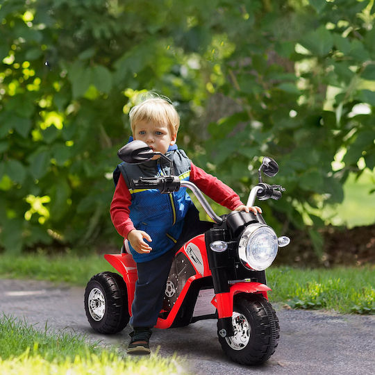 Kids Motorbike Licensed Rechargeable Battery 6v Speed; Electric 6 Volt Red