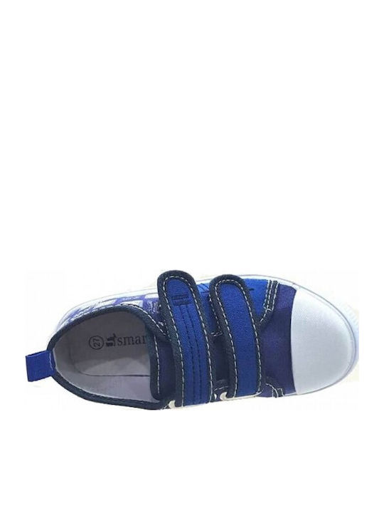 Παιδικά Sneakers με Σκρατς Μπλε