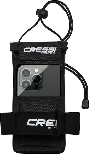 CressiSub Floating Dry Phone Case Waterproof Case Black NW200650