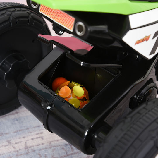 Kids Pedal-Powered Motorcycle Green