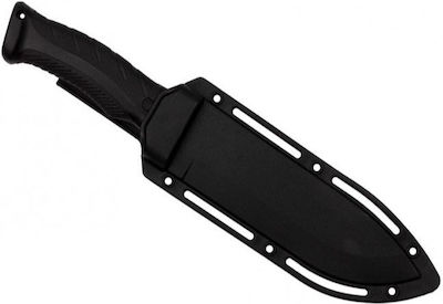 Kandar K39 Kandar K39 Knife Black with Blade made of Stainless Steel in Sheath