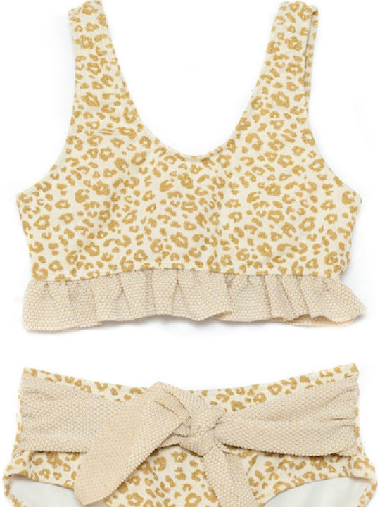 Tortue Kids Swimwear Bikini Beige