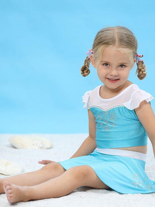 Princess Frozen swimsuit for kids - Blue