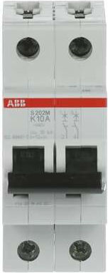 Abb Automatic Circuit Breaker 50A Double-pole AC 70416